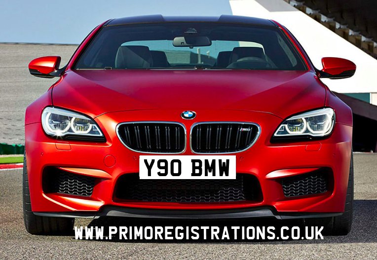 Bmw private number plates, privat number plate, personal registration plate